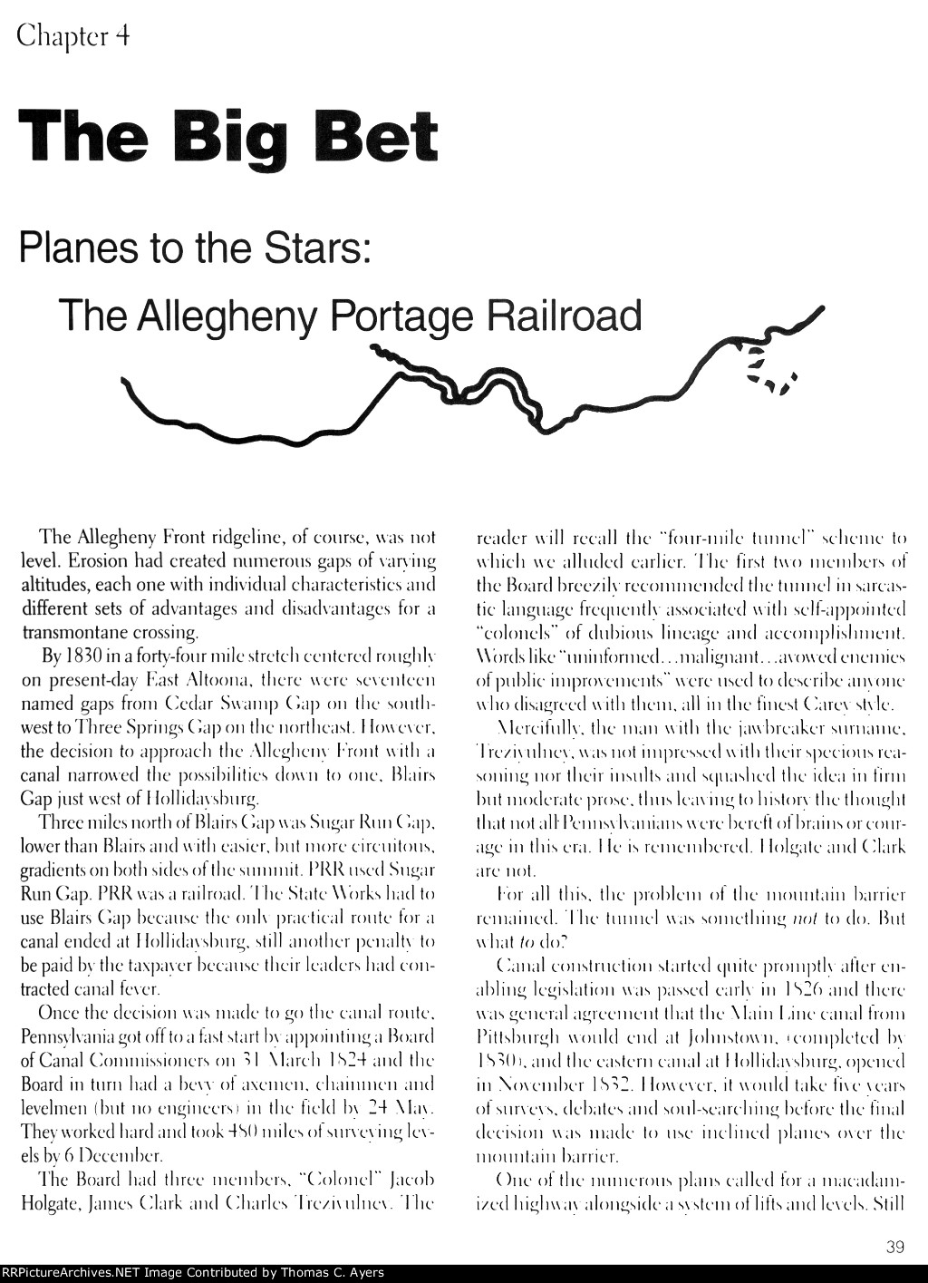 PRR "Allegheny Portage Railroad," Page 39, 1997